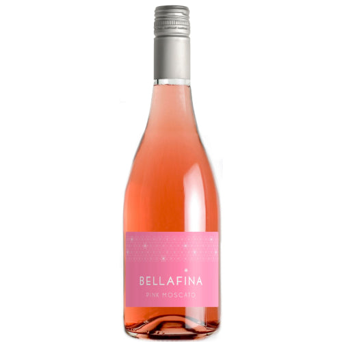 Bellafina Pink Moscato Rose Wine  N v - 750ml For Discount