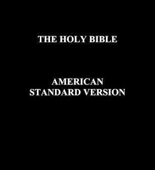 Anonymous: The Holy Bible American Standard Version [2010] paperback Hot on Sale